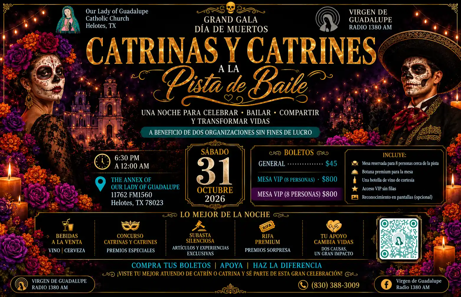 Evento VGM Catrinas y Catrines 2026