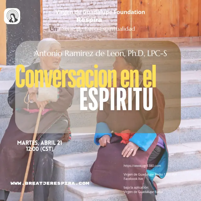 Evento VGM Conversacion en el Espiritu abril 21 2026