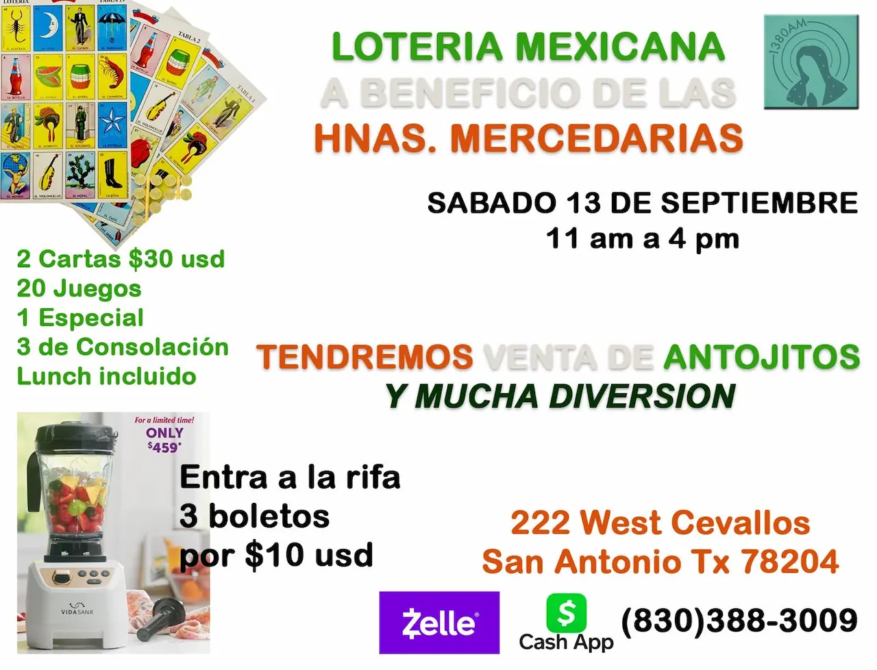 Evento VGM Loteria 13 septiembre 2025