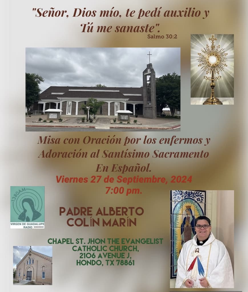 Evento VGM Misa Padre Alberto 27 septiembre 2024
