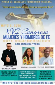 Evento VGM XVI Congreso Mujeres Y Hombres de Fe 9 mayo 2026