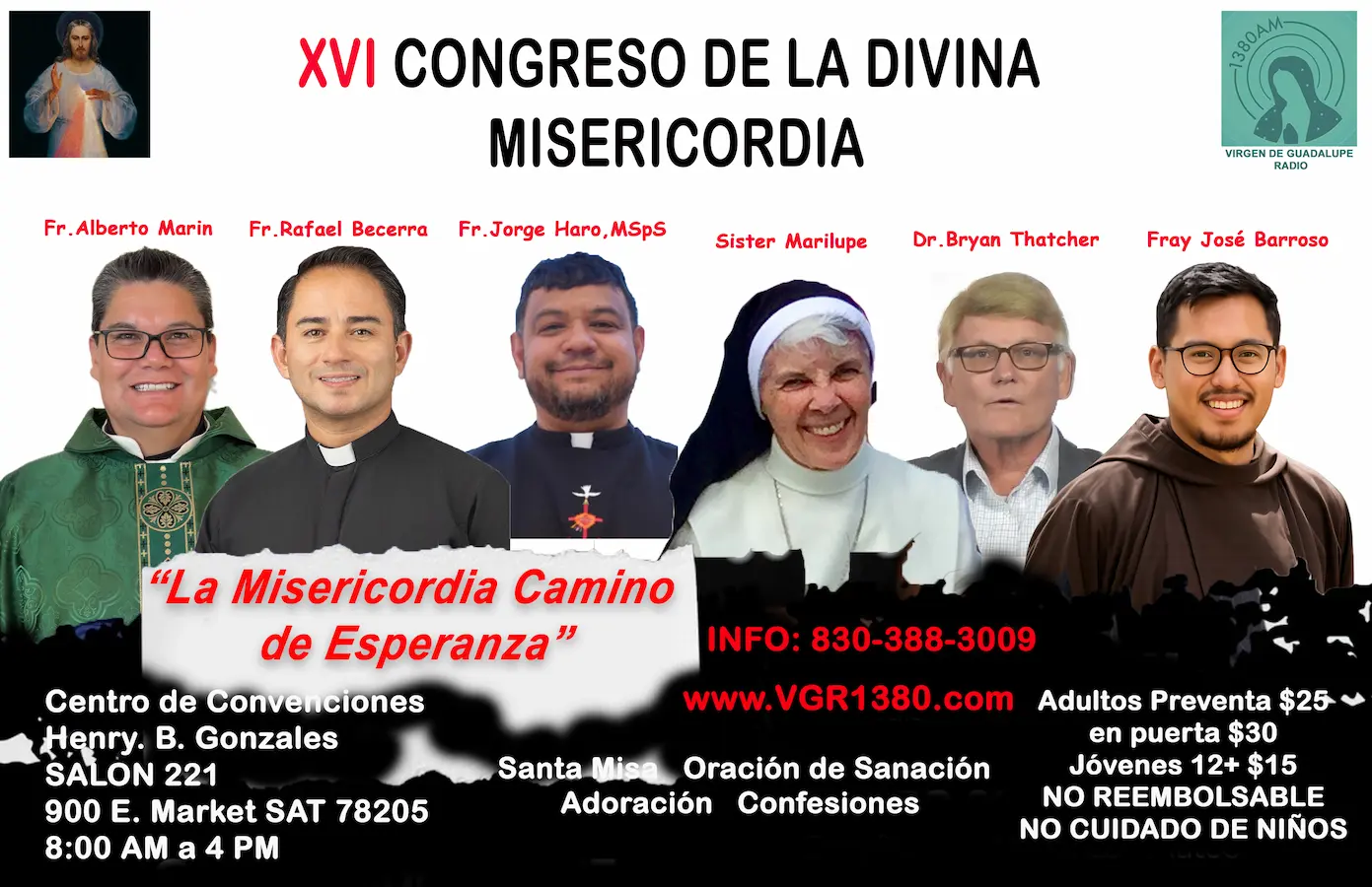 Evento VGM XVI Congreso de La Divina Misericordia 15 noviembre 2025