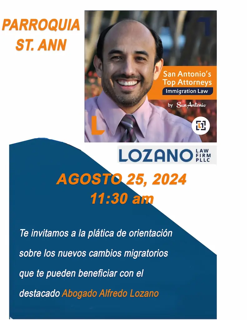 St Ann Platica de Migracion 25 de Agosto