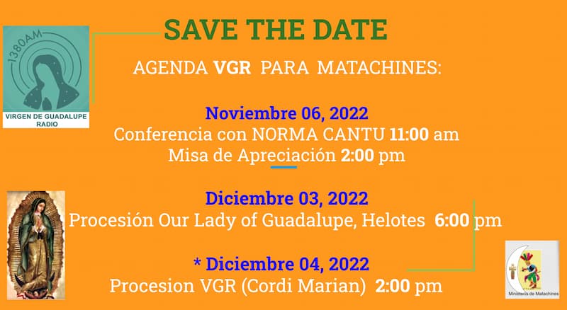 VGM Evento Agenda Matachines 2022