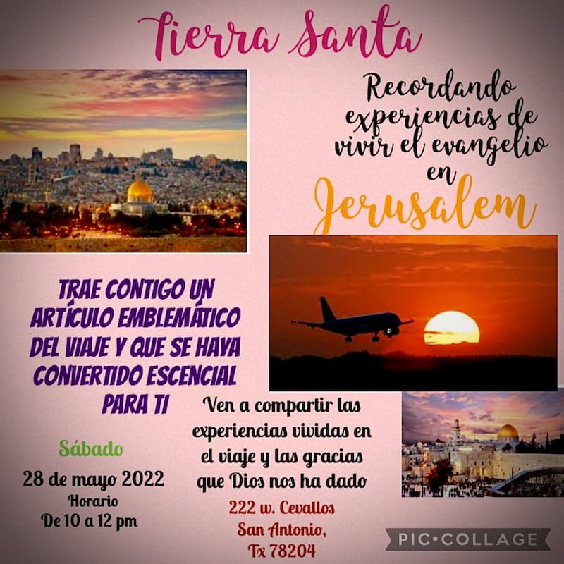 VGM Viaje Tierra Santa 28 mayo 2022