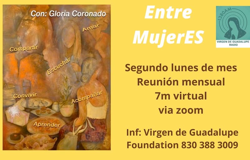 VGR1380 - Entre Mujeres Reunión 2o Lunes del Mes