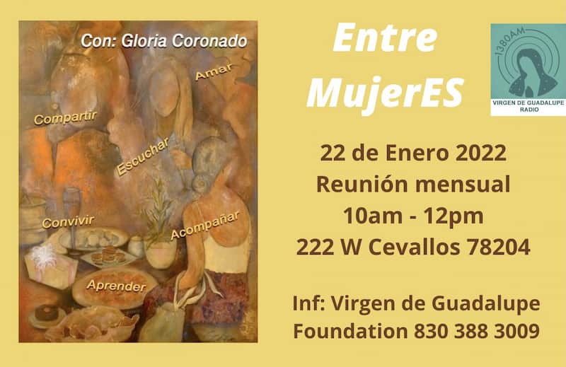 VGR1380 - Entre Mujeres - Reunion mensual 22 enero 2022