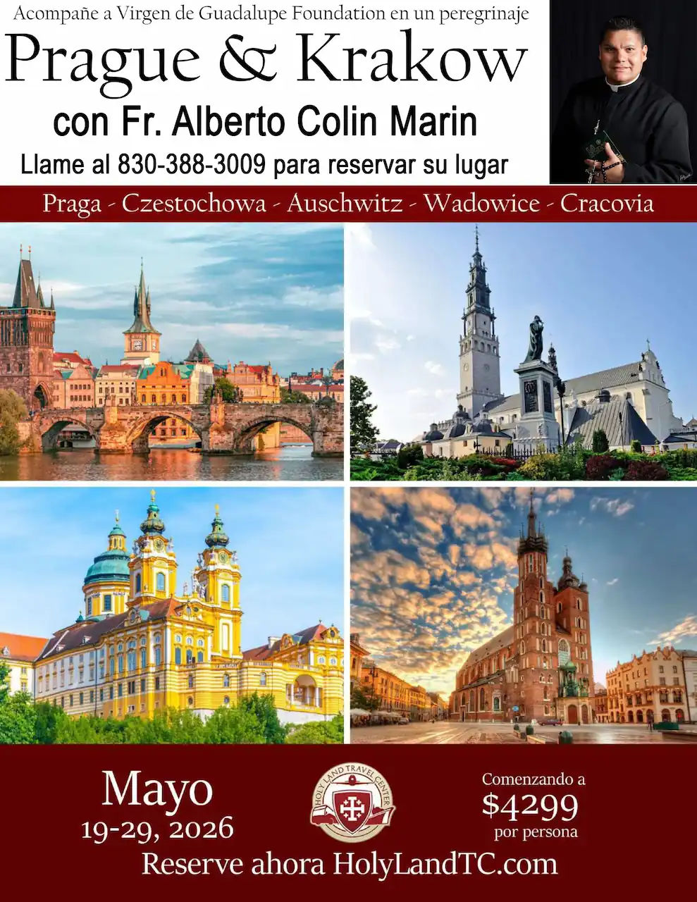 Viaje VGM Poland 2026 Fr Alberto Marin