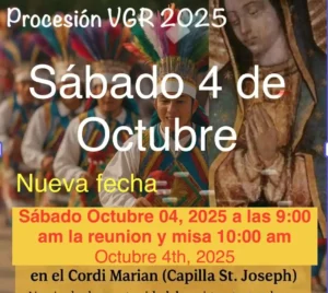Evento VGM Matlachines 4 octubre 2025