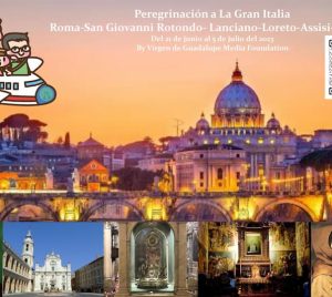 VGM Viaje Peregrinación la gran Roma 5 julio 2023