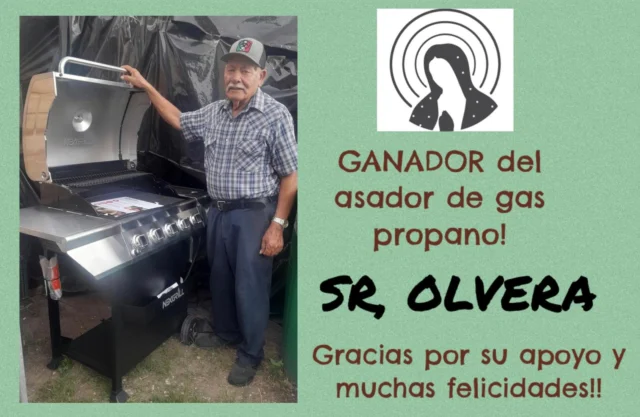 Felicidades a la familia Olvera, ganadores de la Rifa de Julio 16, 2025.Gracias a todos!!! https://www.facebook.com/share/v/19DqdS3UQV/